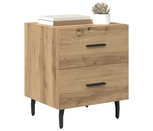 Nakts Skapītis 2 Pcs Amatnieku Ozola 40 X 35 X 47.5 Cm Vidaxl