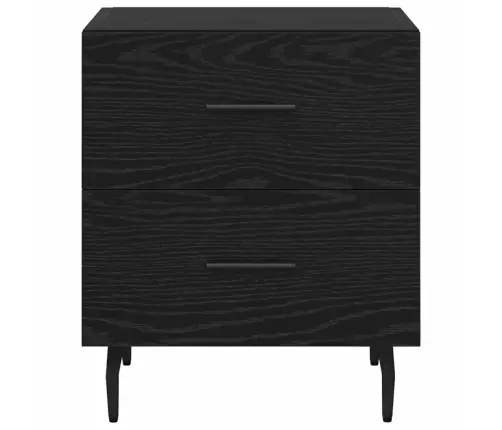 Öölambi Kapp Sahtliga Must Tamm 40 X 35 X 47.5 Cm Tehispuit