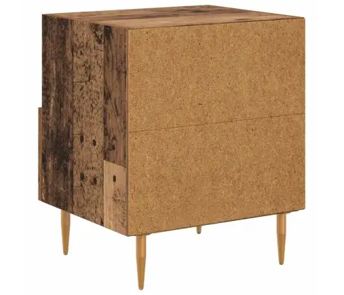 Naktsgaldiņš Brūna 40 X 35 X 47.5 Cm Inženierijas Koks Vidaxl