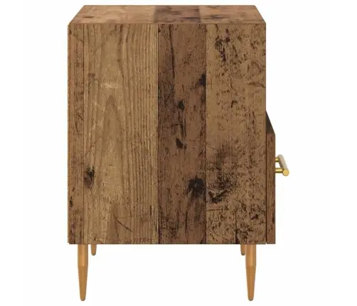 Naktsgaldiņš Brūna 40 X 35 X 47.5 Cm Inženierijas Koks Vidaxl