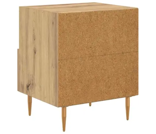 Naktsgaldiņš 2 Pcs Brūna 40 X 35 X 47.5 Cm Inženierijas Koks Vidaxl Naktsgaldiņš 2 Pcs Brūna 40 X 35 X 47.5 Cm Inženierijas Koks Vidaxl