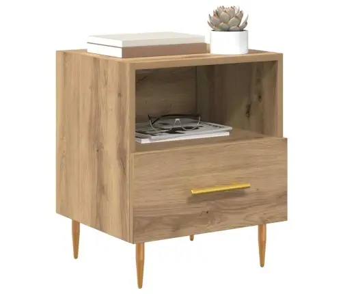 Naktsgaldiņš 2 Pcs Brūna 40 X 35 X 47.5 Cm Inženierijas Koks Vidaxl Naktsgaldiņš 2 Pcs Brūna 40 X 35 X 47.5 Cm Inženierijas Koks Vidaxl