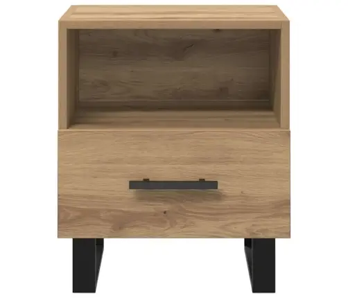 Nakts Skapītis 2 Pcs Amatnieku Ozola 40 X 35 X 47.5 Cm Vidaxl