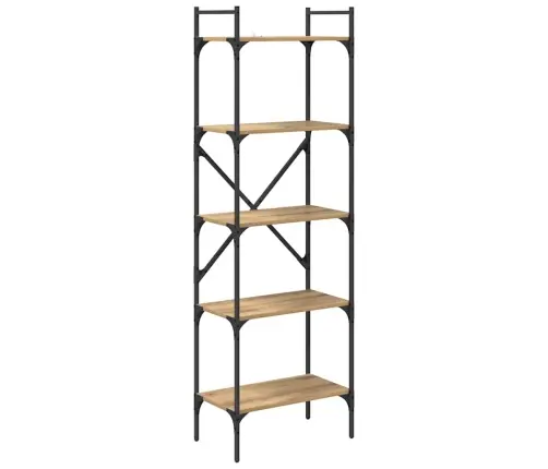 Grāmatu Skapis Artisānā Ozols 56 X 32 X 174 Cm Vidaxl