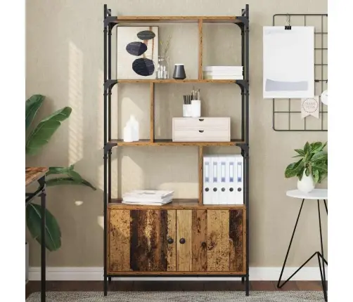 Grāmatu Skapis Inženierijas Koks Vidaxl