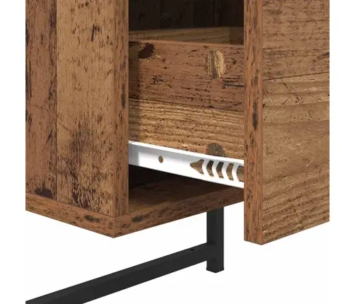 Nakts Skapītis Vecs Koks 35 X 30 X 51 Cm Inženierijas Koks Vidaxl