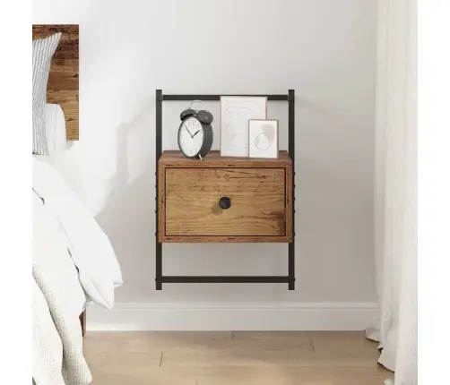 Nakts Skapītis Vecs Koks 35 X 30 X 51 Cm Inženierijas Koks Vidaxl