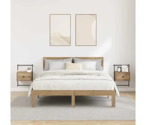 Nakts Skapītis 2 Pcs Artisānā Ozols 35 X 30 X 51 Cm Vidaxl