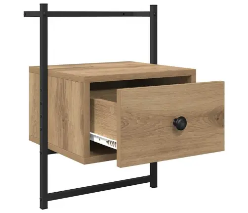 Nakts Skapītis 2 Pcs Artisānā Ozols 35 X 30 X 51 Cm Vidaxl