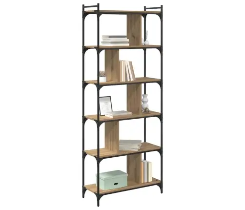 Grāmatu Skapis Amatnieku Ozola 76 X 32 X 192 Cm Vidaxl