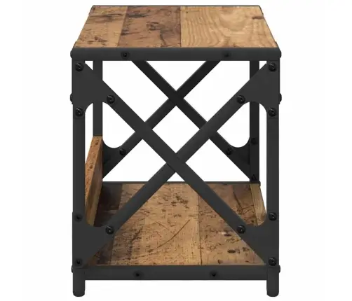 Printera Statīvs Vecs Koks 44 X 26 X 31.5 Cm Inženierijas Koks Vidaxl