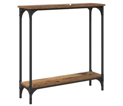 Konsoles Galds Vecs Koks 75 X 22,5 X 75 Cm Inženierijas Koks Vidaxl