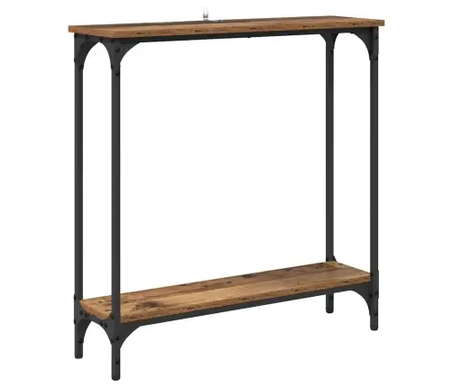 Konsoles Galds Vecs Koks 75 X 22,5 X 75 Cm Inženierijas Koks Vidaxl