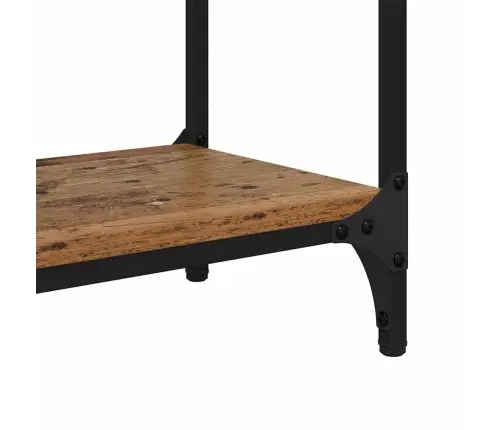 Konsolinis Stalas Su Lentyna Senovinis Medis 100 X 29 X 75 Cm