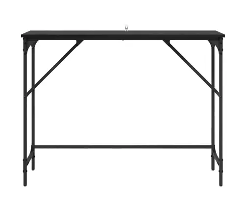 Konsolinis Stalas Juodas Ąžuolas 100 X 32 X 75 Cm