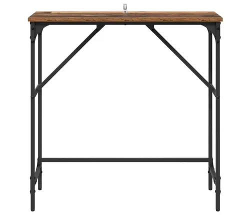 Konsoles Galds Vecs Koks 75 X 32 X 75 Cm Inženierijas Koks Vidaxl