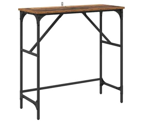 Konsoles Galds Vecs Koks 75 X 32 X 75 Cm Inženierijas Koks Vidaxl