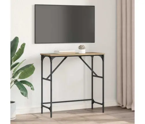 Konsolinis Stalas Artisano Ąžuolo 75 X 32 X 75 Cm Konsolinis Stalas Artisano Ąžuolo 75 X 32 X 75 Cm