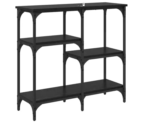 Su Lentyna Juoda Ąžuolo 80 X 29 X 75 Cm Apdirbta Mediena