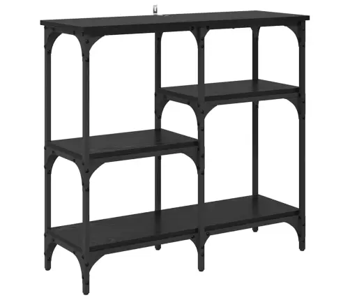 Su Lentyna Juoda Ąžuolo 80 X 29 X 75 Cm Apdirbta Mediena