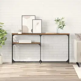 Konsolesgalds Vecs Koks 145X22.5X75Cm Inženierijas Koks Vidaxl