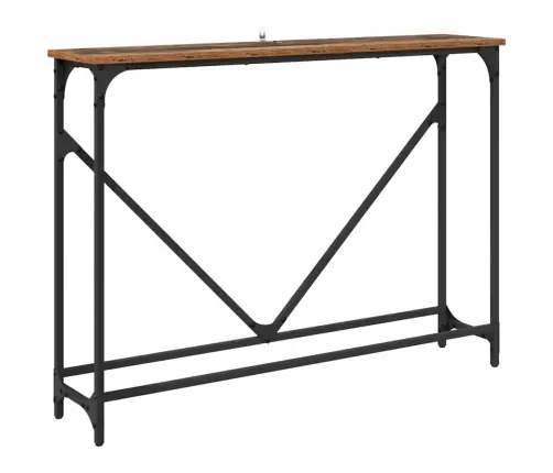 Konsoles Galds Vecs Koks 102 X 22.5 X 75 Cm Inženierijas Koks Vidaxl