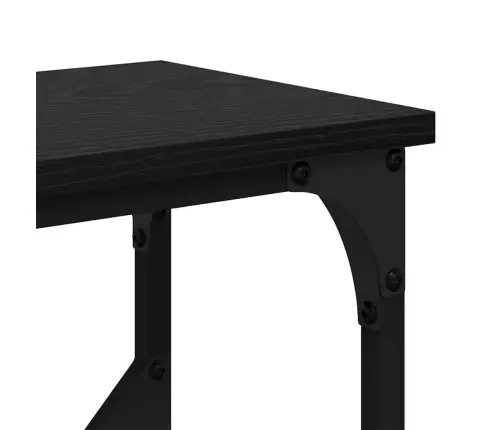 Konsolinis Stalas Juoda Ąžuolo 102 X 22.5 X 75 Cm