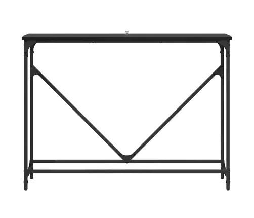 Konsolinis Stalas Juoda Ąžuolo 102 X 22.5 X 75 Cm