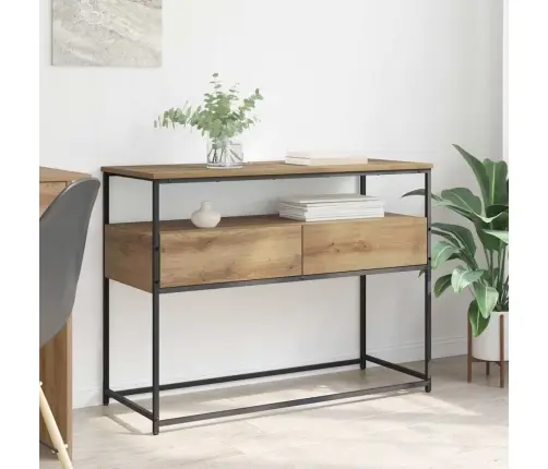 Konsoollaud Sahtliga Käsitööpuu 100 X 40 X 75 Cm