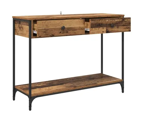 Konsoollaud Sahtliga Vana Puit 100 X 34,5 X 75 Cm Tehispuit