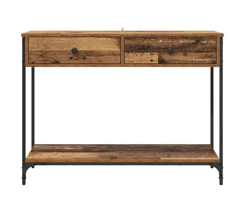 Konsoollaud Sahtliga Vana Puit 100 X 34,5 X 75 Cm Tehispuit