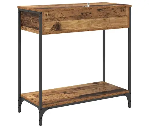 Konsoollaud Sahtliga Vana Puit 75 X 34,5 X 75 Cm Tehispuit