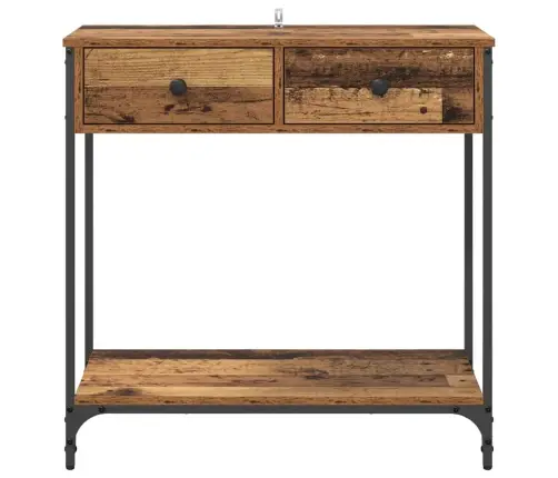 Konsoollaud Sahtliga Vana Puit 75 X 34,5 X 75 Cm Tehispuit