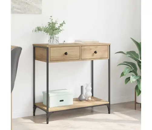 Konsoollaud Sahtliga Käsitööpuu 75 X 34,5 X 75 Cm Tehispuit