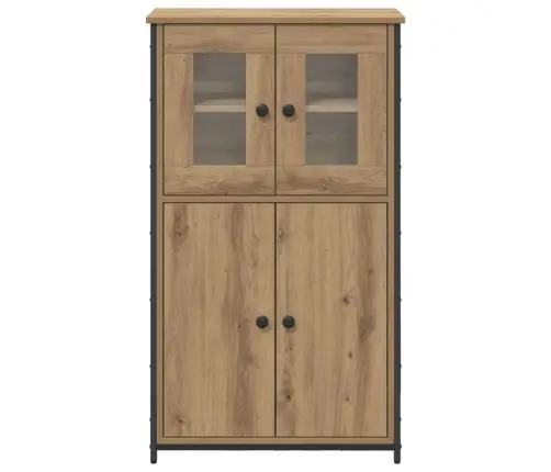 Augstais Skapītis Artisānā Ozols 62 X 32 X 106,5 Cm Vidaxl