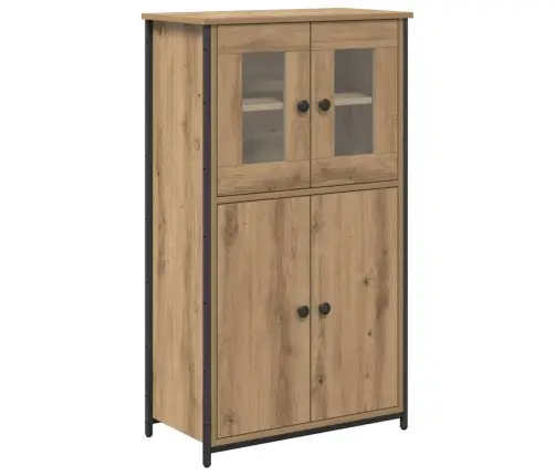 Augstais Skapītis Artisānā Ozols 62 X 32 X 106,5 Cm Vidaxl