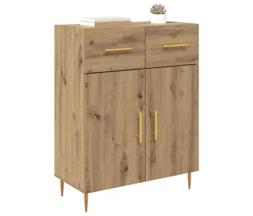 Puse Artisānā Ozols 69,5 X 34 X 90 Cm Inženierijas Koks Vidaxl