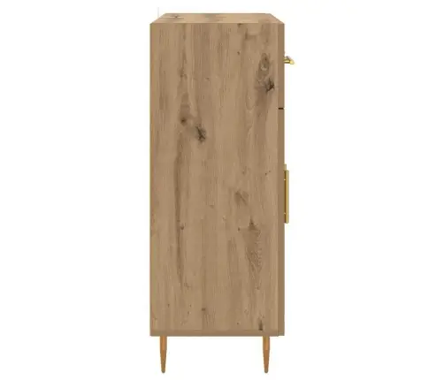 Puse Artisānā Ozols 69,5 X 34 X 90 Cm Inženierijas Koks Vidaxl