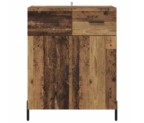 Puse Ar Atvilktni Vecs Koks 69,5 X 34 X 90 Cm Inženierijas Koks Vidaxl