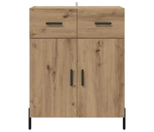 Puse Artisānā Ozols 69,5 X 34 X 90 Cm Inženierijas Koks Vidaxl