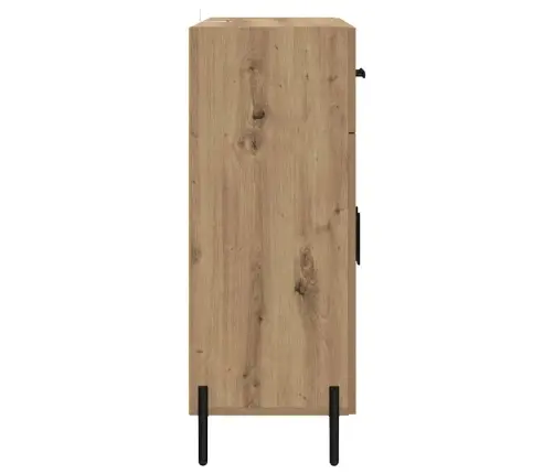 Puse Artisānā Ozols 69,5 X 34 X 90 Cm Inženierijas Koks Vidaxl