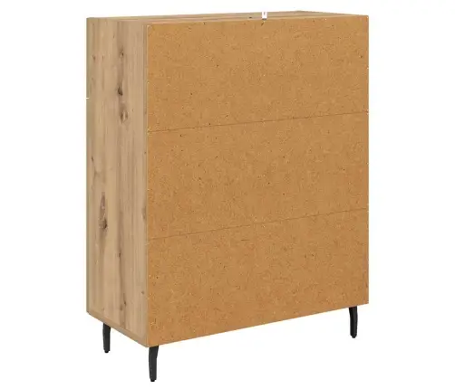 Puse Artisānā Ozols 69,5 X 34 X 90 Cm Inženierijas Koks Vidaxl