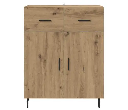 Puse Artisānā Ozols 69,5 X 34 X 90 Cm Inženierijas Koks Vidaxl