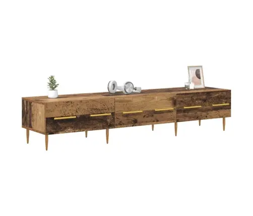 Televizora Skapīša Vecs Koks 150 X 36 X 30 Cm Inženierijas Koks Vidaxl