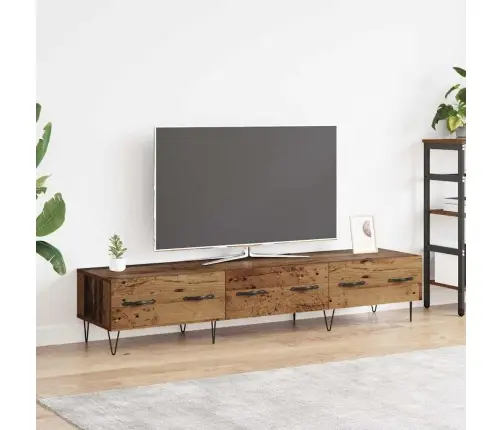 Televizoriaus Spintelė Su Stalčių Sena Mediena 150 X 36 X 30 Cm