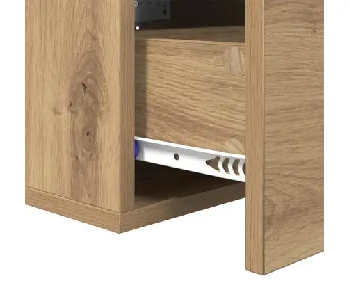 Šalia Lovos Spintelė Su Stalčių Artisano Ąžuolo 35 X 35 X 20 Cm