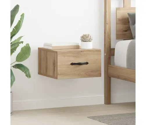 Šalia Lovos Spintelė 2 Pcs Artisano Ąžuolo 35 X 35 X 20 Cm