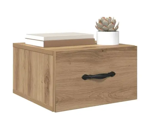 Šalia Lovos Spintelė 2 Pcs Artisano Ąžuolo 35 X 35 X 20 Cm