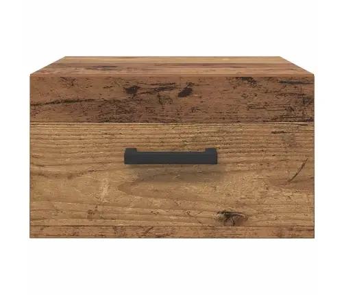 Šalia Lovos Spintelė Su Stalčių Sena Mediena 35 X 35 X 20 Cm