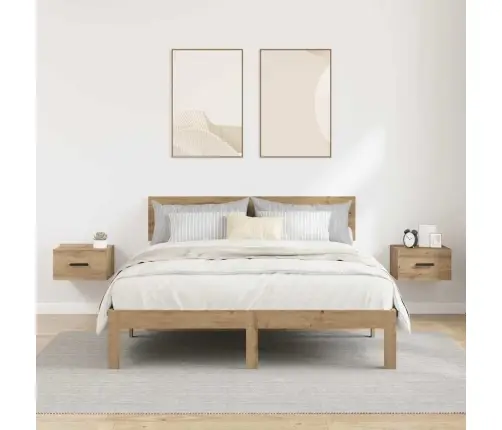 Nakts Skapītis 2 Pcs Amatnieku Ozola 35 X 35 X 20 Cm Vidaxl